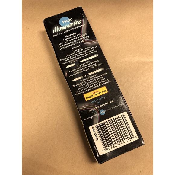 FLIPO ILLUMIWRITE MULTI-COLOR LIGHT EMITTING GLOW PEN - Picture 2 of 3